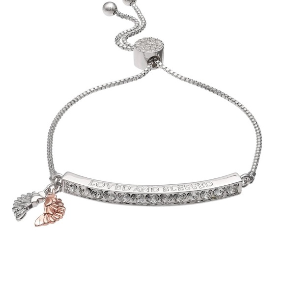Gorgeous two toned Swarovski bracelet - Picture 4 of 5